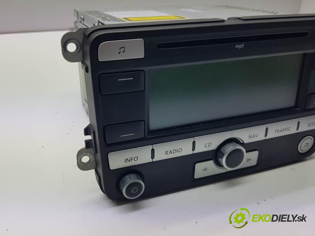 VOLKSWAGEN PASSAT B6 2006 77kW B6 1896 RADIO 1K0035191G (Audio zariadenia)