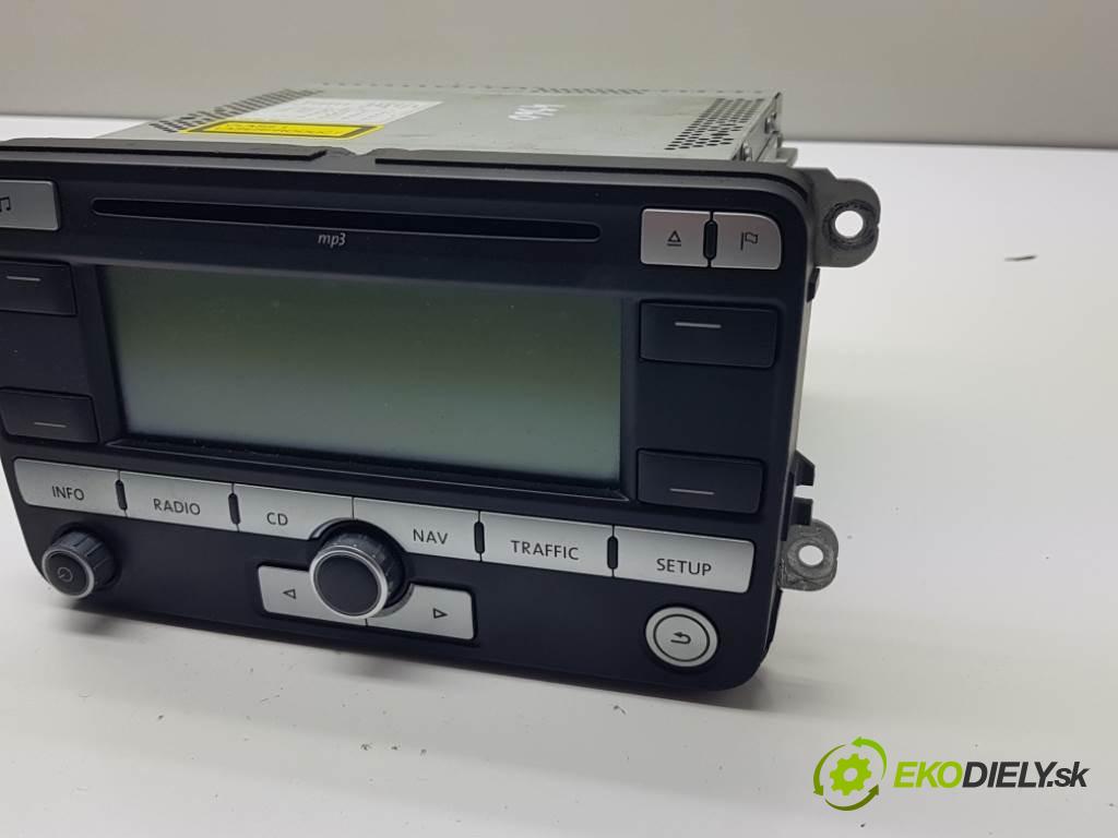 VOLKSWAGEN PASSAT B6 2006 77kW B6 1896 RADIO 1K0035191G (Audio zariadenia)