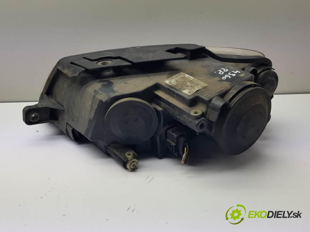 VOLKSWAGEN PASSAT B6 2006 77kW B6 1896 Svetlomet pravy 3C0941006Q (Pravé)