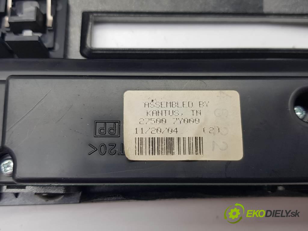 NISSAN MAXIMA A34 2005 258 kW A34 3498 Panel ovládania kúrenia 275007Y000 (Prepínače, spínače, tlačidlá a ovládače kúrenia)