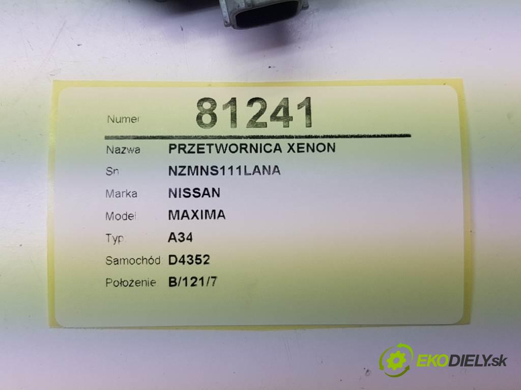 NISSAN MAXIMA A34 2005 258 kW A34 3498 Menič XENON NZMNS111LANA (Riadiace jednotky xenónu)