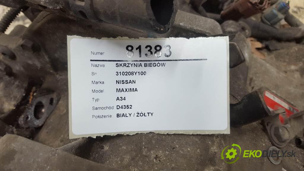 NISSAN MAXIMA A34 2005 258 kW A34 3498 Prevodovka 310208Y100 (Prevodovky)