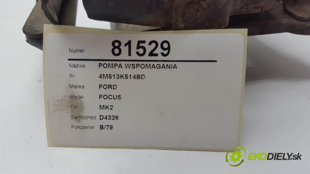 FORD FOCUS MK2 2006 90 kW MK2 1560 Pumpa servočerpadlo 4M513K514BD (Servočerpadlá, pumpy riadenia)