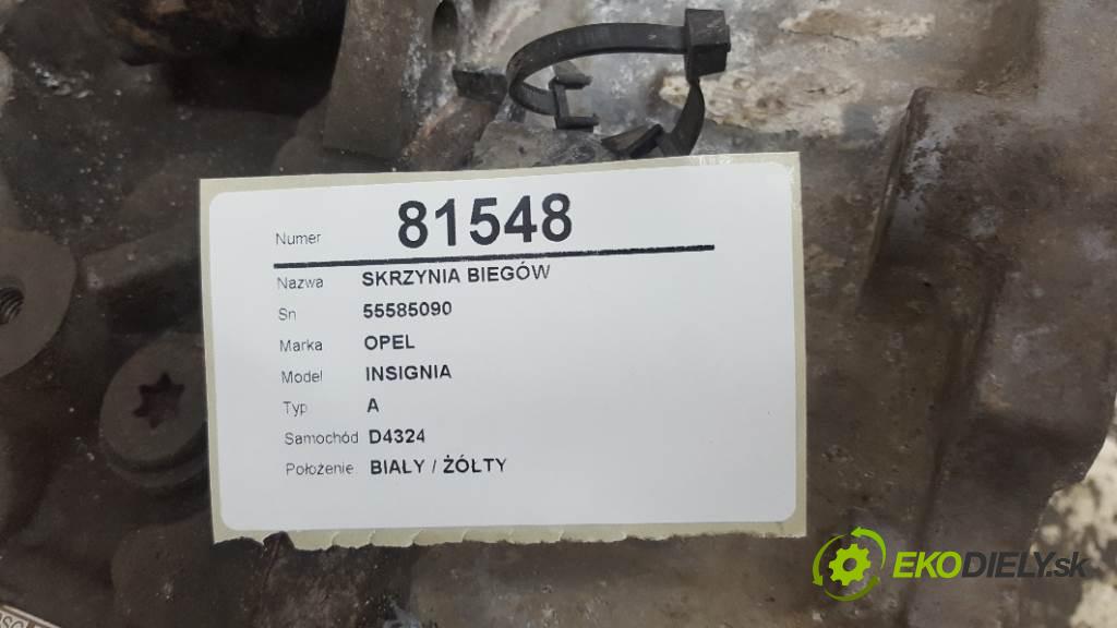 OPEL INSIGNIA A 2012 160 kW A 1956 Prevodovka 55585090 (Prevodovky)