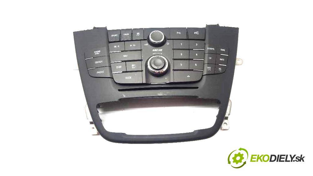 OPEL INSIGNIA A 2012 160 kW A 1956 RADIO 20997890 (Audio zariadenia)