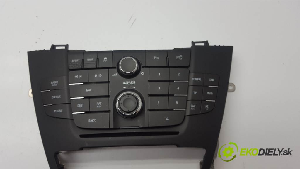 OPEL INSIGNIA A 2012 160 kW A 1956 RADIO 20997890 (Audio zariadenia)