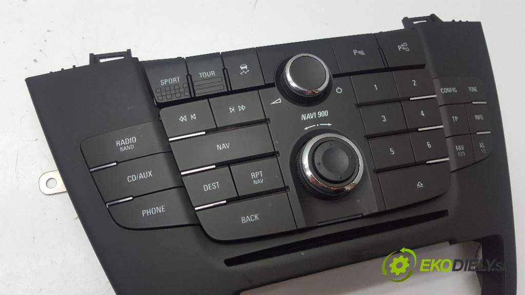 OPEL INSIGNIA A 2012 160 kW A 1956 RADIO 20997890 (Audio zariadenia)