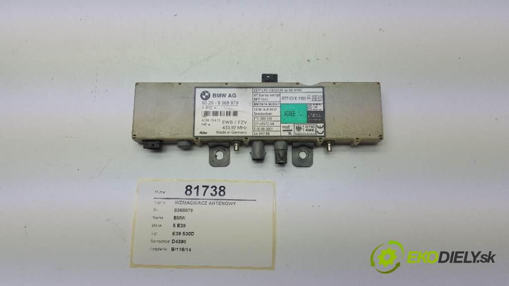 BMW 5 E39 E39 530D 2000 135kW E39 530D 2926 zesilovač Antenní: 8368879 (Zesilovače)