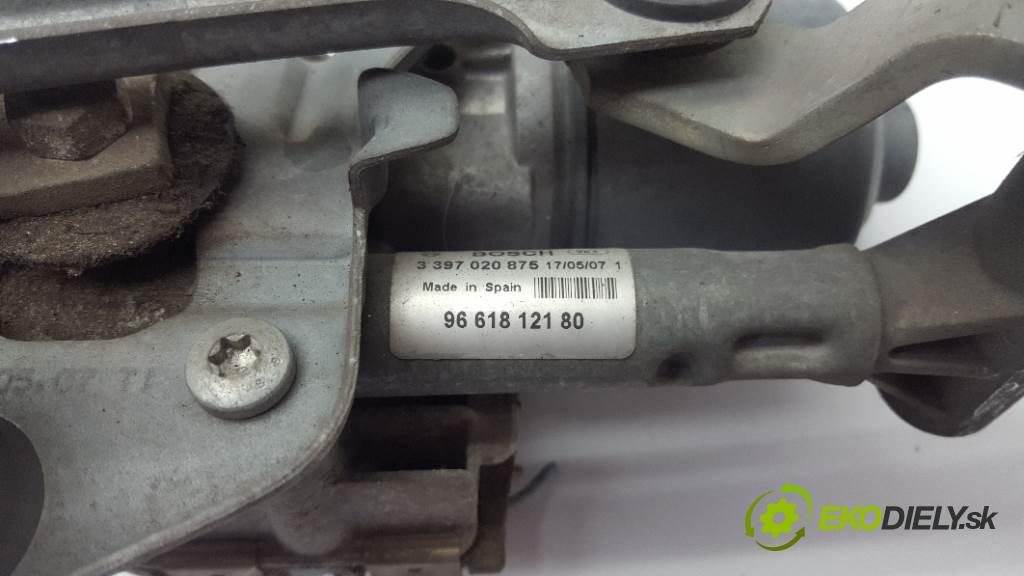 PEUGEOT 407 SW 2007 80kW SW 1560 Motorček stieračov predný 9661812180 4PIN (Motorčeky stieračov predné)