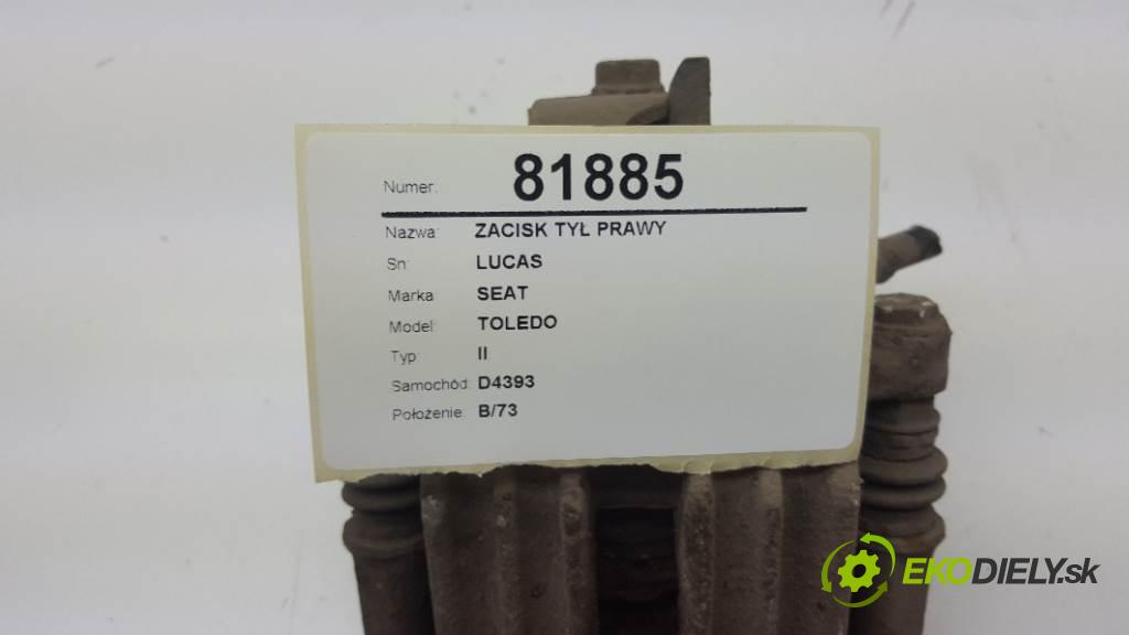SEAT TOLEDO II 2003 81kW II 1896 Brzdič strmeň zad pravy LUCAS (Ostatné)