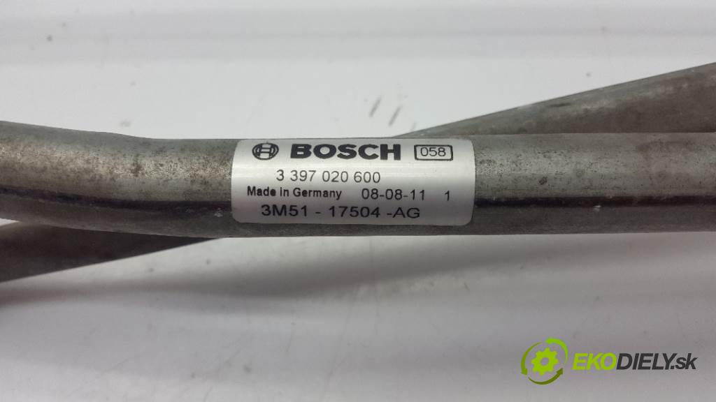 FORD C-MAX I  2008 90 kW I  1560 Mechanizmus stieračov predný 3M5117504AG  4PIN (Motorčeky stieračov predné)