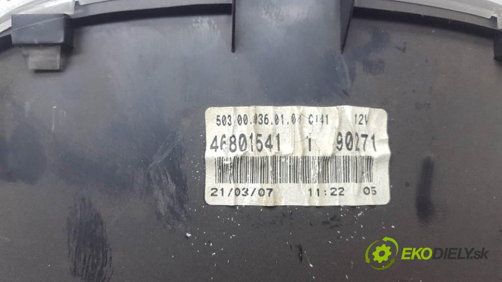 FIAT PANDA II VAN 2007 0 kW II VAN 1108 Prístrojovka 46801541  (Prístrojové dosky, displeje)
