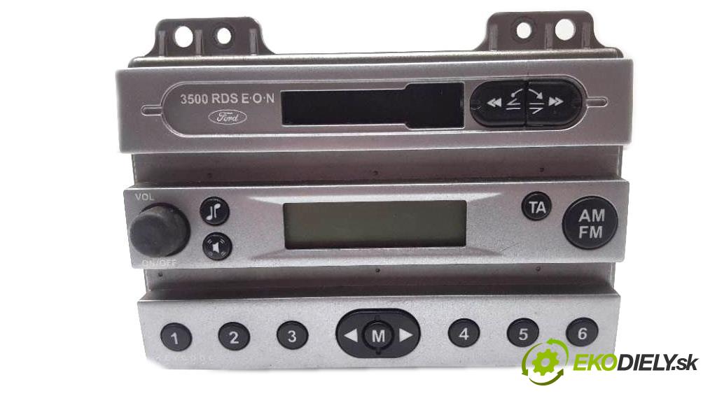 FORD FUSION   2003 59kW   1388 RADIO 4S6118K876BA (Audio zariadenia)