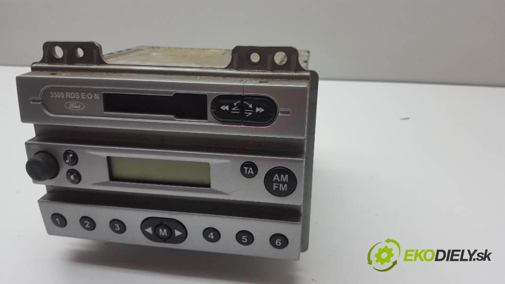 FORD FUSION   2003 59kW   1388 RADIO 4S6118K876BA (Audio zariadenia)