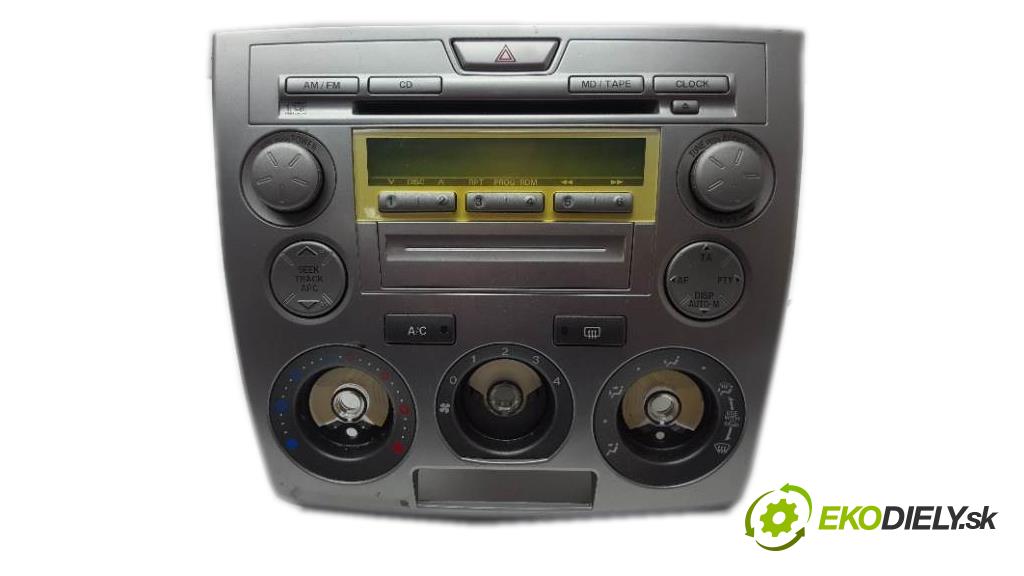 MAZDA 2 DY 2004 50kW DY 1399 RADIO 4M71-18K876-AB (Audio zariadenia)
