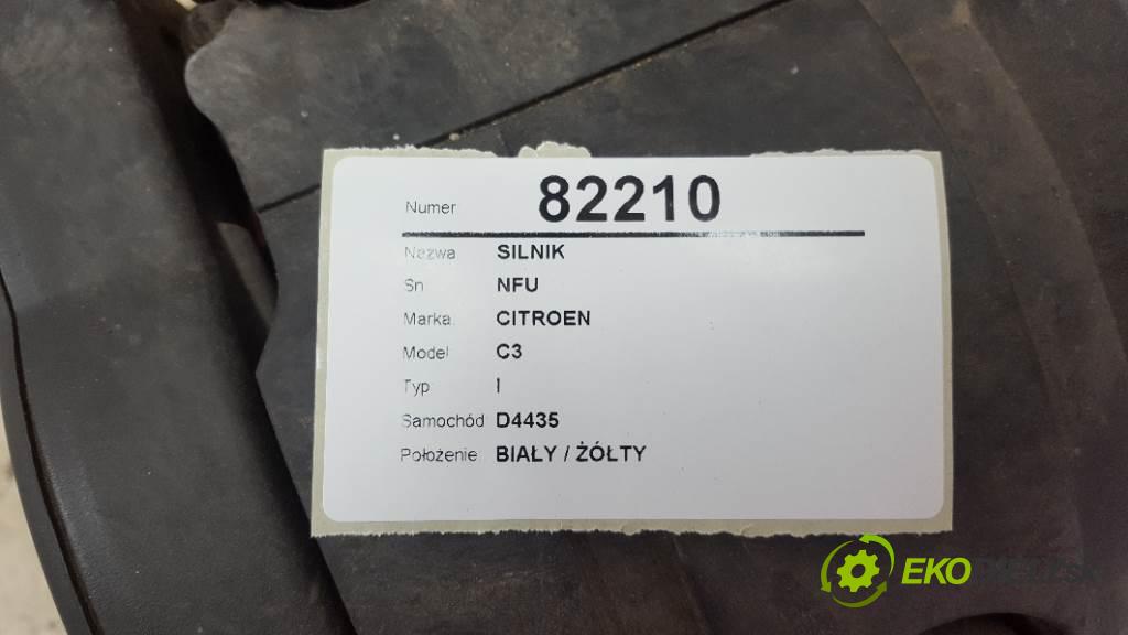 CITROEN C3 I 2003 81kW I 1587 Motor NFU (Motory (kompletné))