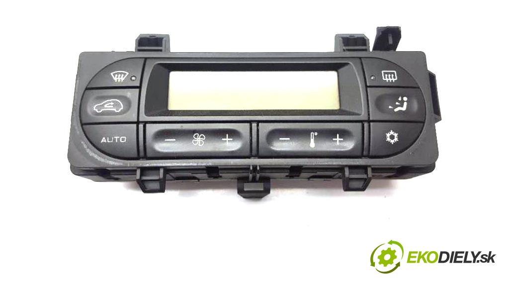 CITROEN C3 I 2003 81kW I 1587 Panel ovládania kúrenia 96377775XT (Prepínače, spínače, tlačidlá a ovládače kúrenia)