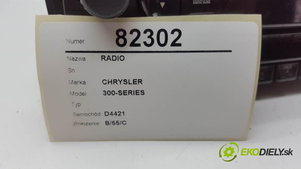 CHRYSLER 300-SERIES  1999     3.5 RADIO  (Audio zariadenia)