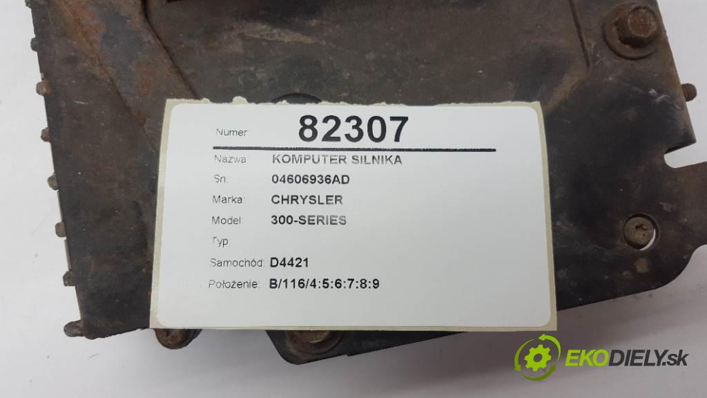 CHRYSLER 300-SERIES  1999     3.5 riadiaca jednotka Motor 04606936AD (Riadiace jednotky)