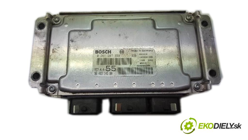 CITROEN C3 I 2003 81kW I 1587 riadiaca jednotka Motor 0261207858 (Riadiace jednotky)