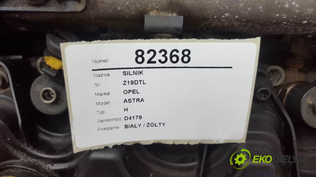 OPEL ASTRA H 2006 74kW H 1910 motor Z19DTL (Motory (kompletní))