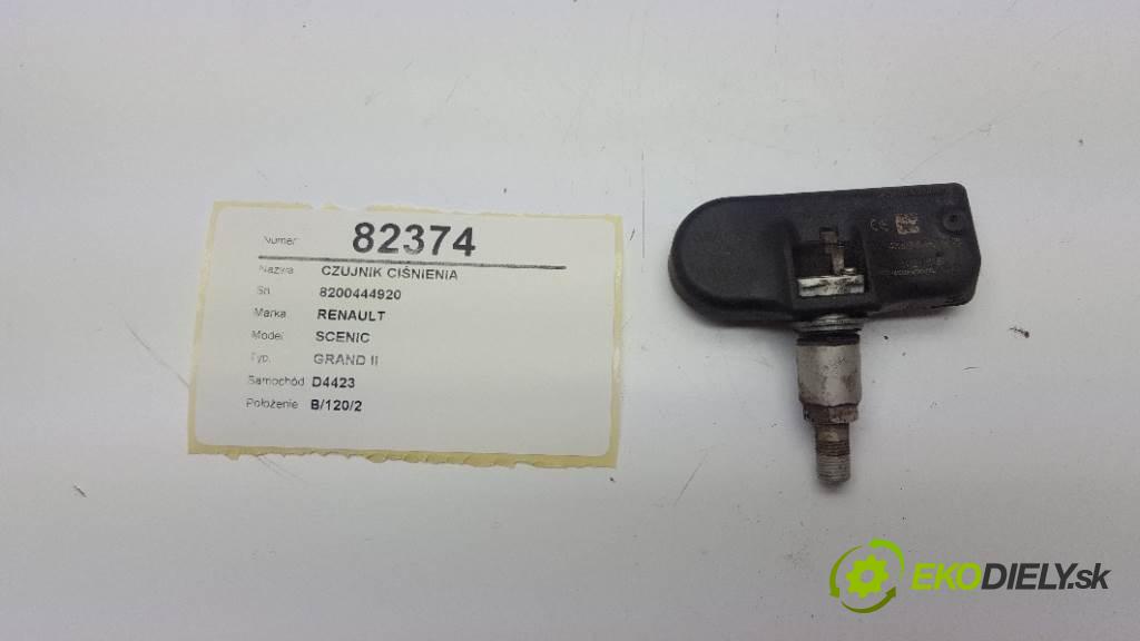 RENAULT SCENIC GRAND II 2006 120 kW GRAND II 1870 Snímač tlaku 8200444920 (Snímače tlaku)