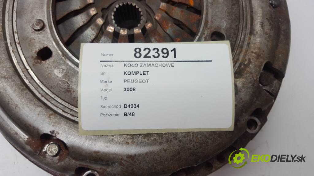 PEUGEOT 3008  2020 96kW    1499 koleso zotrvačníkové KOMPLET  (Zotrvačníky)