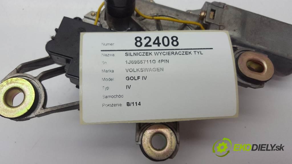 VOLKSWAGEN GOLF IV    IV  motorek stěračů zadní část 1J6955711G 4PIN