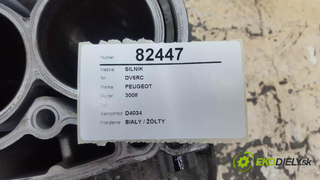 PEUGEOT 3008  2020 96kW    1499 motor DV5RC (Motory (kompletní))