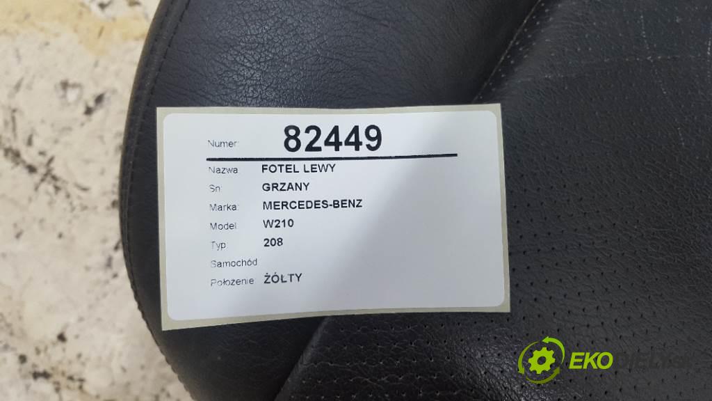 MERCEDES-BENZ W210    208  Sedadlo ľavy GRZANY (Sedačky, sedadlá)
