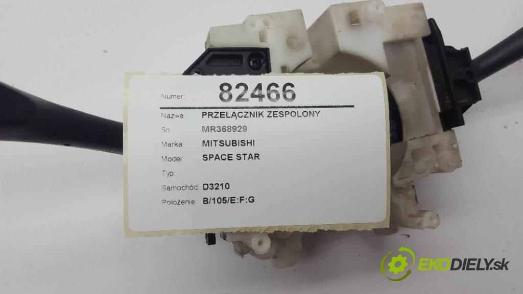 MITSUBISHI SPACE STAR    2001 82 kW   1299 Prepínač kombinovaný MR368929 (Prepínače, spínače, tlačidlá a ovládače kúrenia)