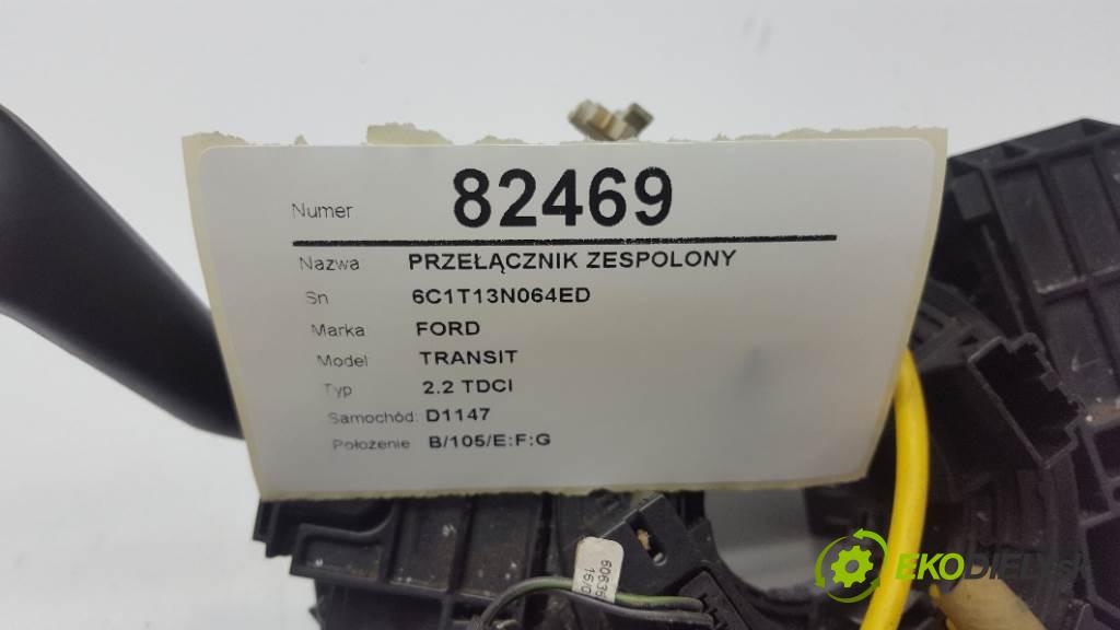FORD TRANSIT 2.2 TDCI 2008 150 kW 2.2 TDCI 2.2 Prepínač kombinovaný 6C1T13N064ED (Prepínače, spínače, tlačidlá a ovládače kúrenia)