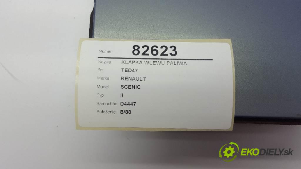 RENAULT SCENIC II 2006 88KW II 1870 Dvierka nádrže paliva TED47 (Ostatné)