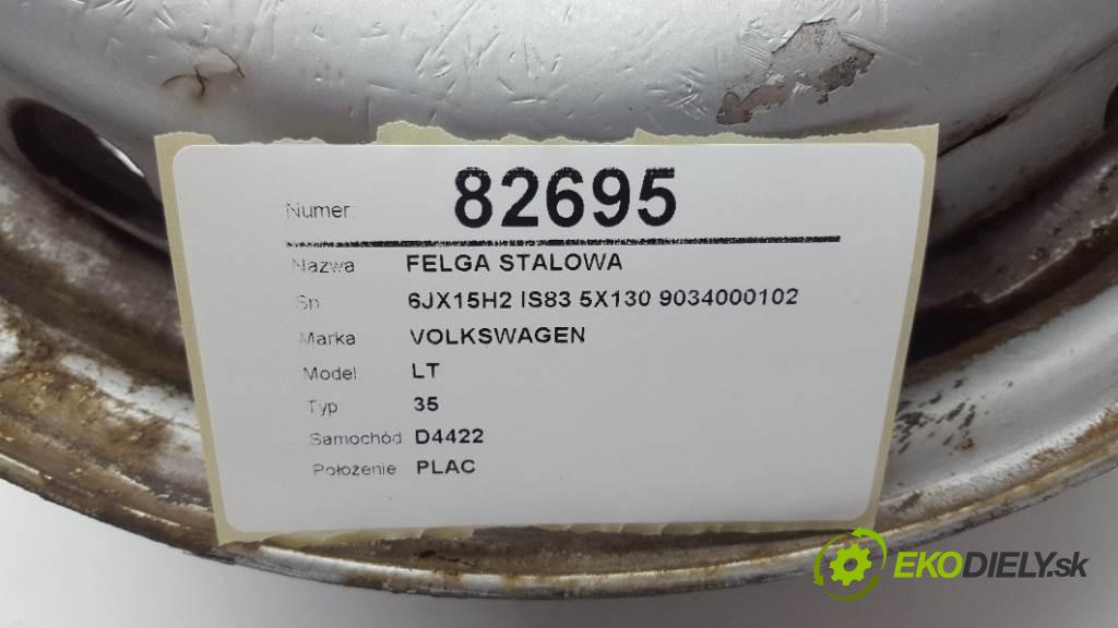 VOLKSWAGEN LT 35 1998 102KM 35 2459 disk (OCEL 6JX15H2 IS83 5X130 9034000102