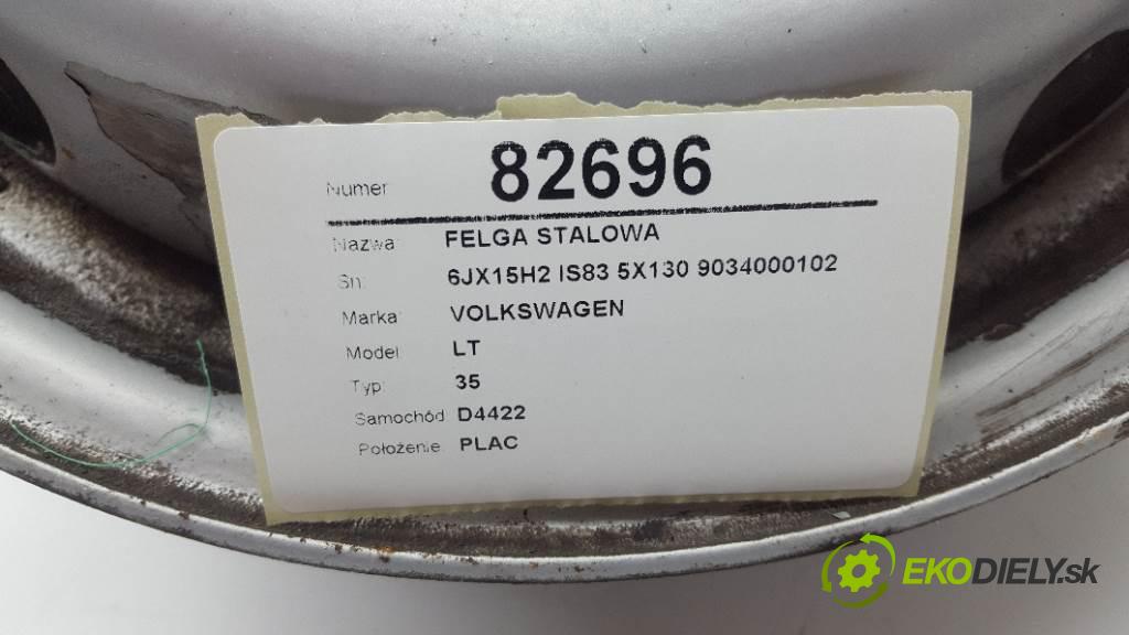 VOLKSWAGEN LT 35 1998 102KM 35 2459 disk (OCEL 6JX15H2 IS83 5X130 9034000102