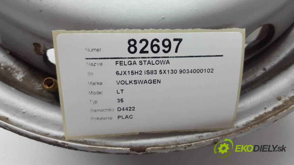 VOLKSWAGEN LT 35 1998 102KM 35 2459 disk (OCEL 6JX15H2 IS83 5X130 9034000102