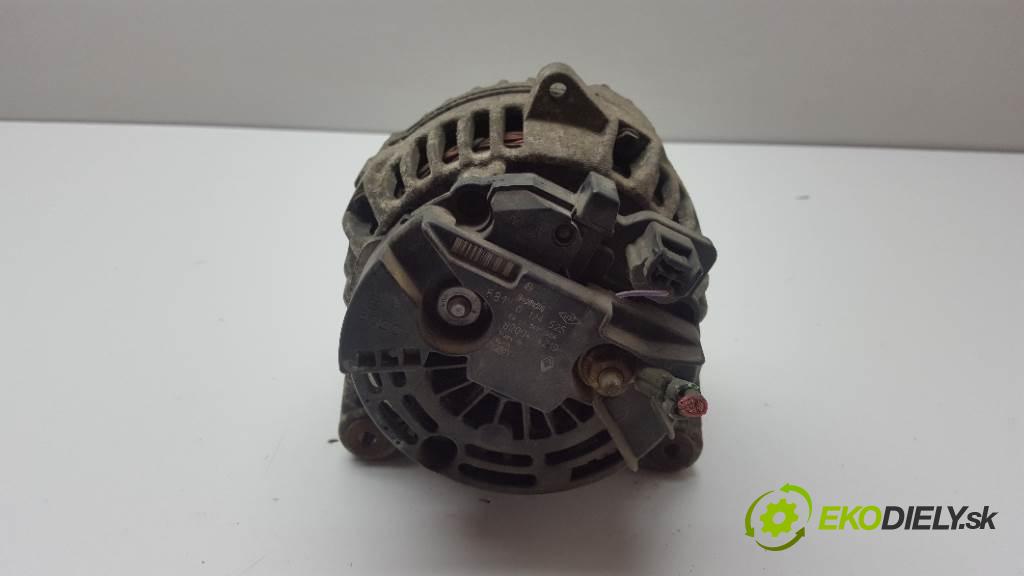 RENAULT SCENIC II 2006 88KW II 1870 Alternátor 0124525101/8200474219 (Alternátory)