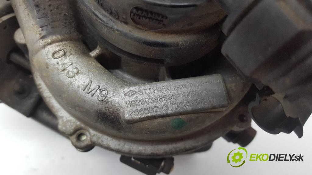 RENAULT SCENIC II 2006 88KW II 1870 Turbodúchadlo,turbo 8200398585 (Turbodúchadlá (kompletné))
