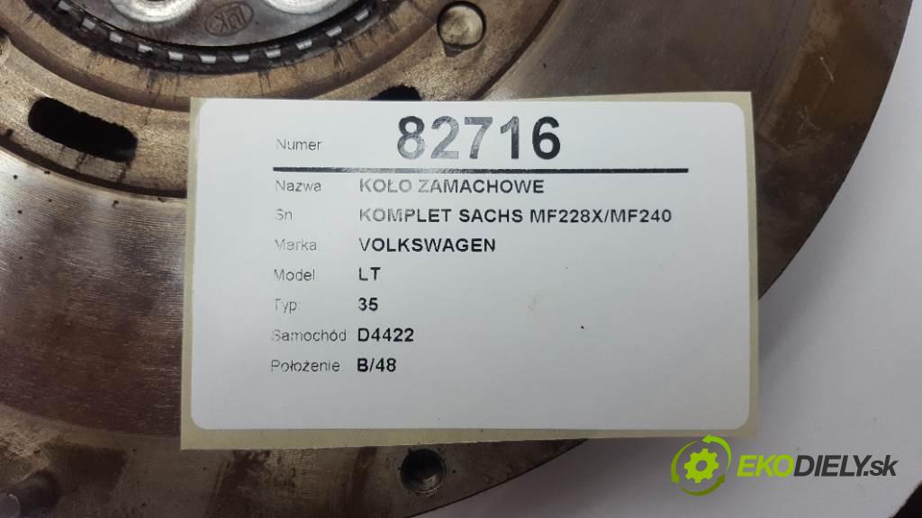 VOLKSWAGEN LT 35 1998 102KM 35 2459 koleso zotrvačníkové KOMPLET SACHS MF228X/MF240 (Zotrvačníky)