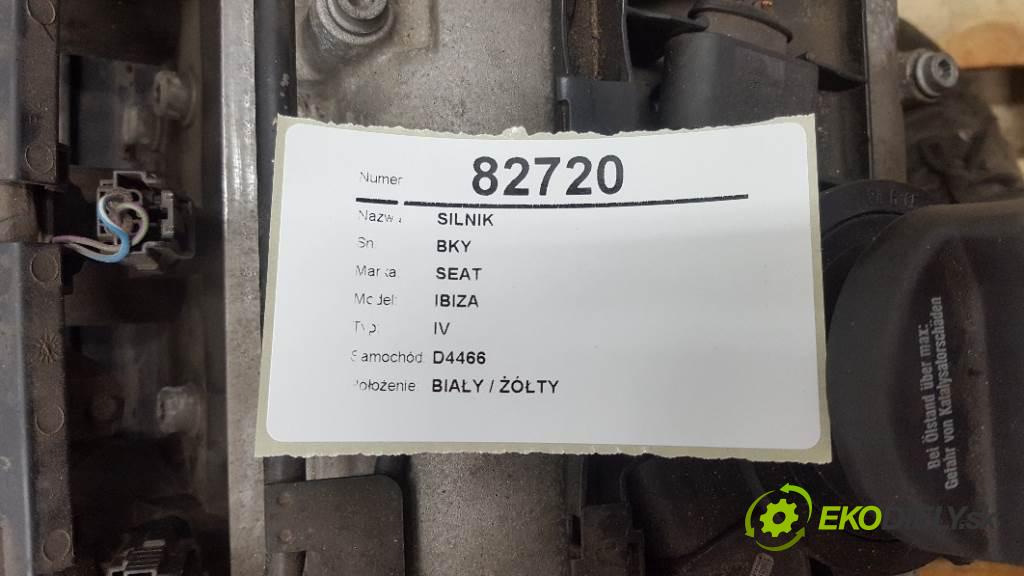 SEAT IBIZA IV 2006 75 kW IV 1390 Motor BKY (Motory (kompletné))