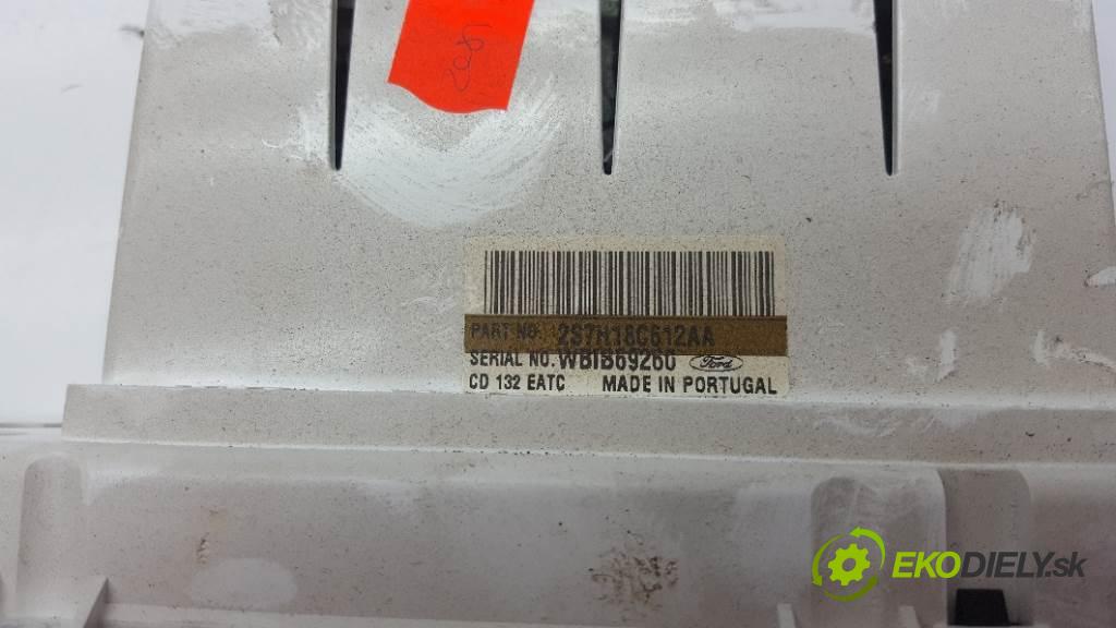 FORD MONDEO MK3 2002 92kW MK3 1798 Panel ovládania kúrenia 2S7H18C612AA (Prepínače, spínače, tlačidlá a ovládače kúrenia)