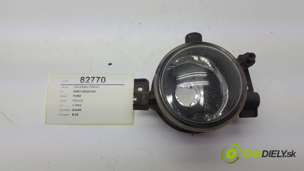 FORD FOCUS II MK2 2007 116 kW II MK2 1753 hmlové svetlo, hmlovka pravý 3M5115K201AA