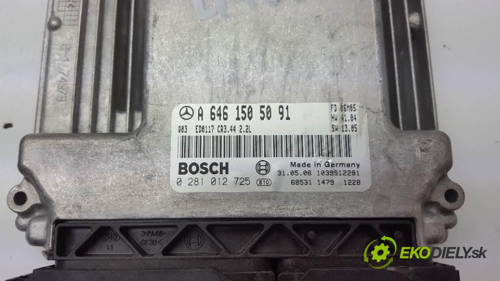 MERCEDES W203 C220 CDI 2006 150 kW C220 CDI 2148 riadiaca jednotka Motor 6461505091 (Riadiace jednotky)