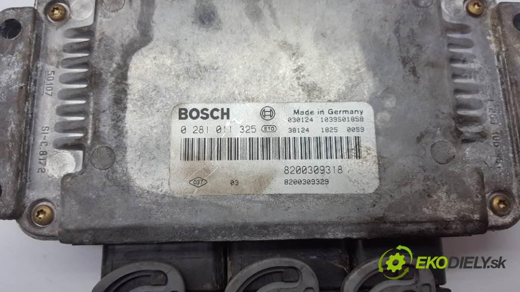 RENAULT ESPACE IV  2003 110 kW   2188 riadiaca jednotka Motor 0281011325/8200309318 (Riadiace jednotky)