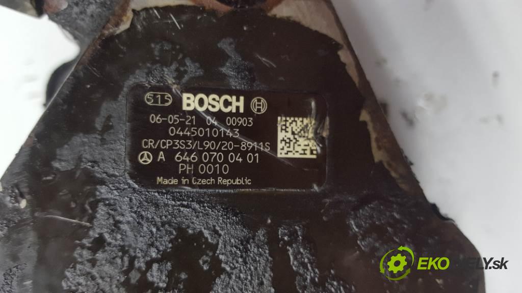 MERCEDES W203 C220 CDI 2006 150 kW C220 CDI 2148 Pumpa vstrekovacia 6460700401 (Vstrekovacie čerpadlá)