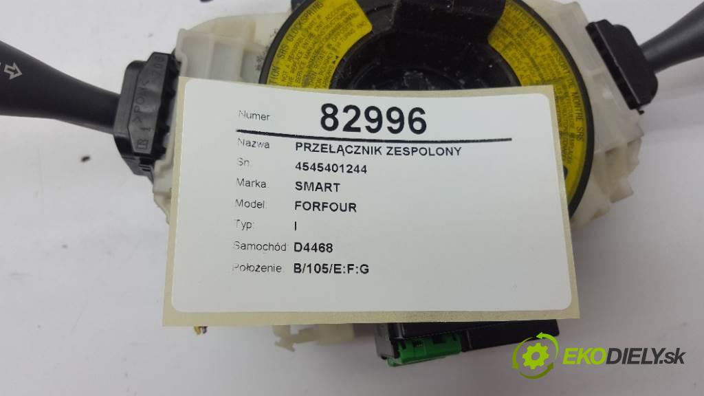 SMART FORFOUR I 2005 55kw I 1124 Prepínač kombinovaný 4545401244 (Prepínače, spínače, tlačidlá a ovládače kúrenia)