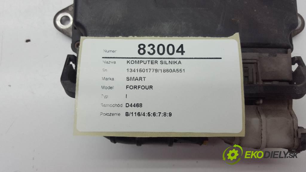 SMART FORFOUR I 2005 55kw I 1124 riadiaca jednotka Motor 1341501779/1860A551 (Riadiace jednotky)