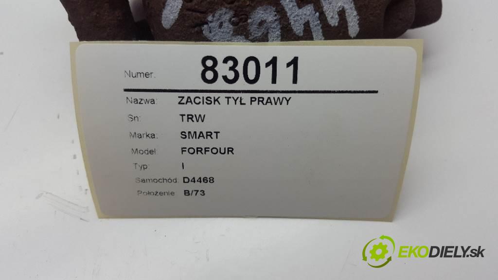SMART FORFOUR I 2005 55kw I 1124 Brzdič strmeň zad pravy TRW (Ostatné)