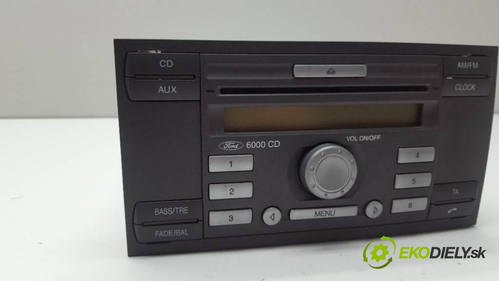 FORD FUSION I 2008 59kw I 1388 RADIO 6S6118C815AJ (Audio zariadenia)