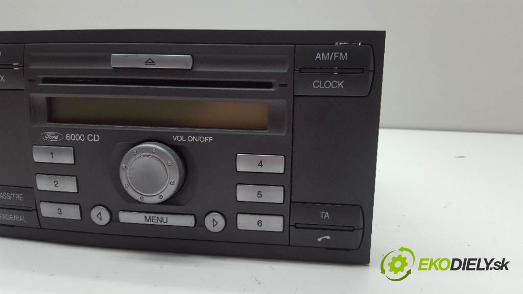 FORD FUSION I 2008 59kw I 1388 RADIO 6S6118C815AJ (Audio zariadenia)